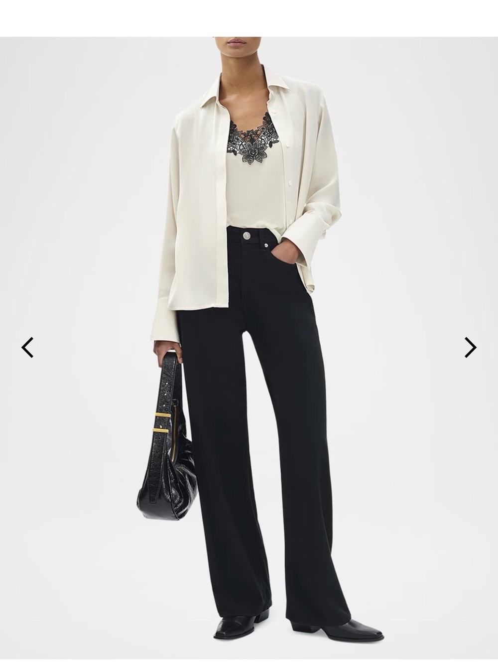 rag & bone Venus Lace Cami Blouse